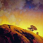 Maxfield Parrish Cobble Hill painting